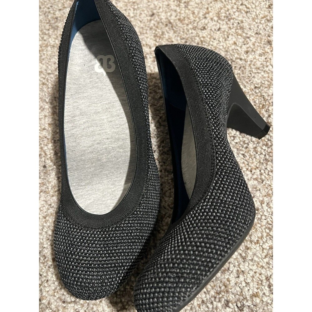 BetaBrand Late to the Gate Heel Black Grey Size 9 New